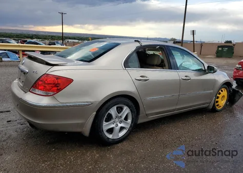 2007 Acura Rl z USA, uszkodzony, nr VIN JH4KB16657C002323